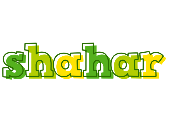 Shahar juice logo