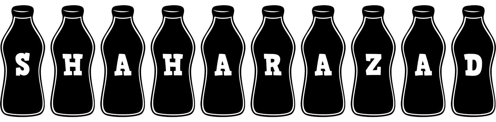 Shaharazad bottle logo
