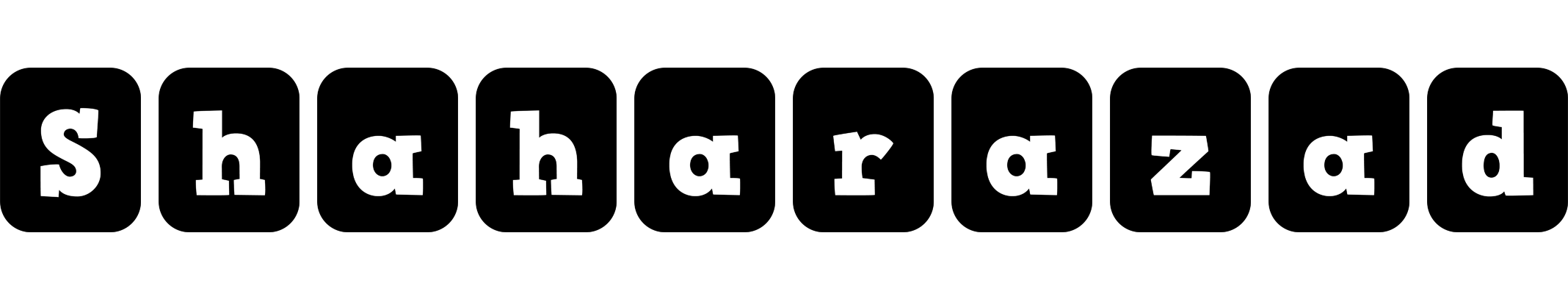 Shaharazad box logo