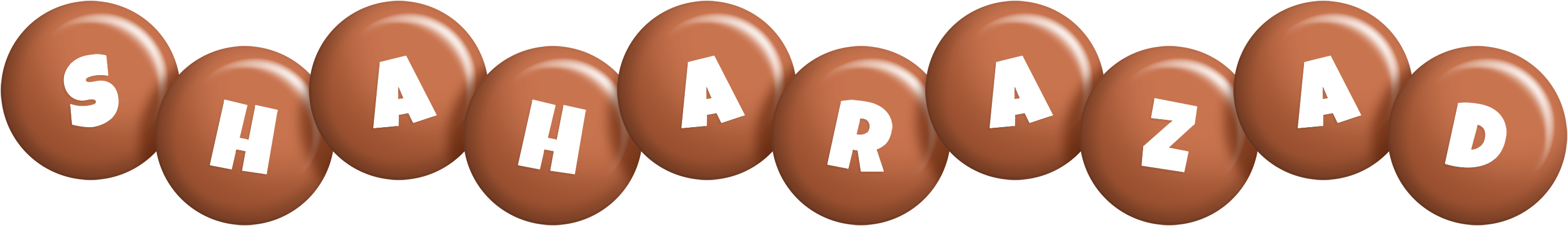 Shaharazad candy-brown logo