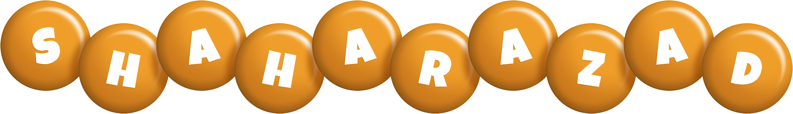 Shaharazad candy-orange logo