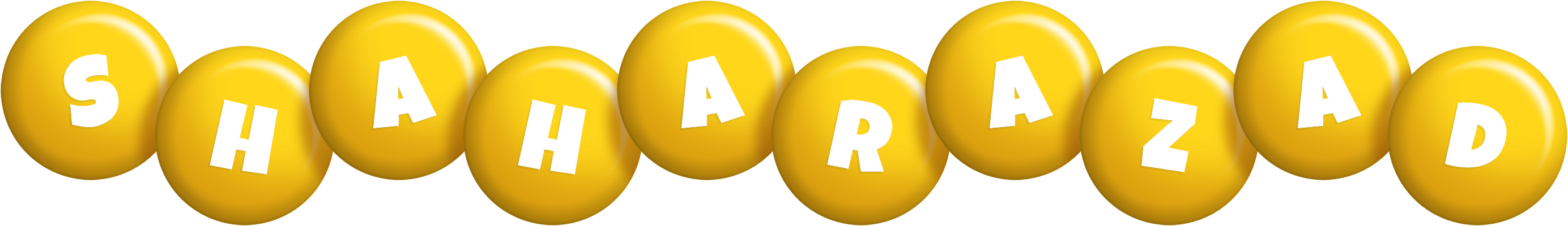 Shaharazad candy-yellow logo