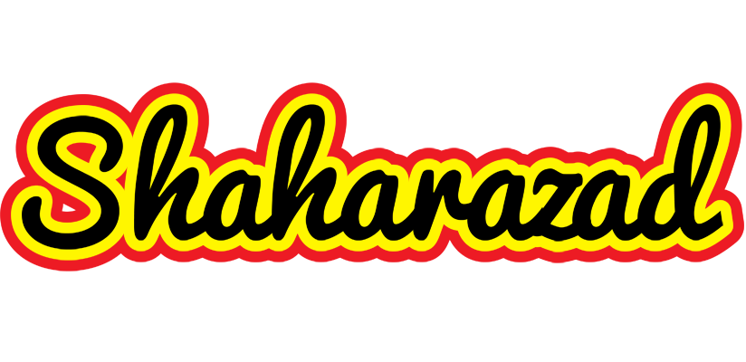 Shaharazad flaming logo