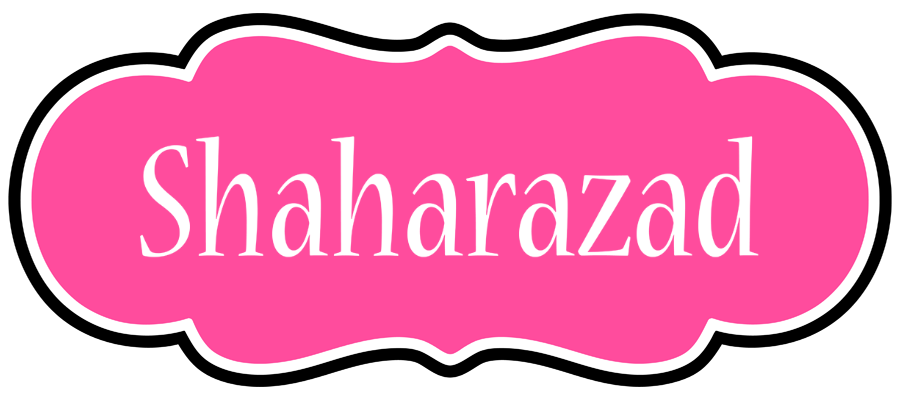Shaharazad invitation logo