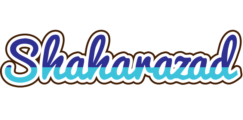 Shaharazad raining logo