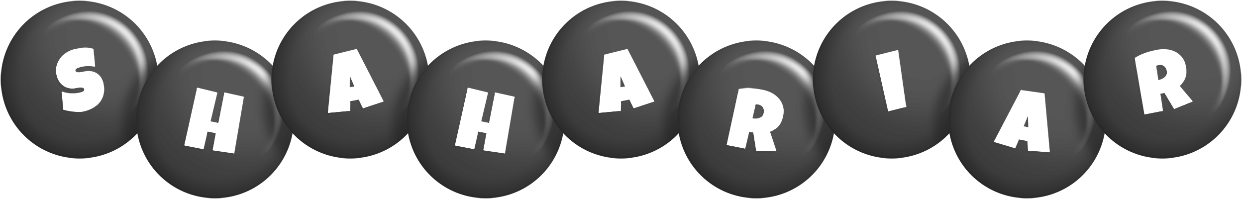 Shahariar candy-black logo