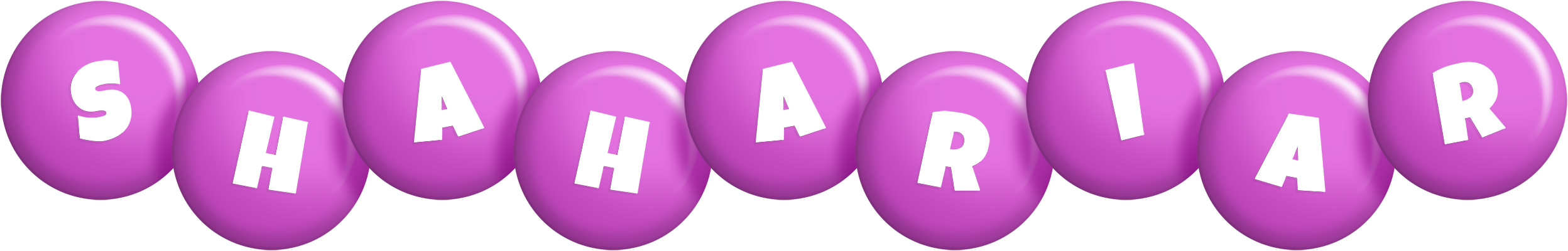 Shahariar candy-purple logo