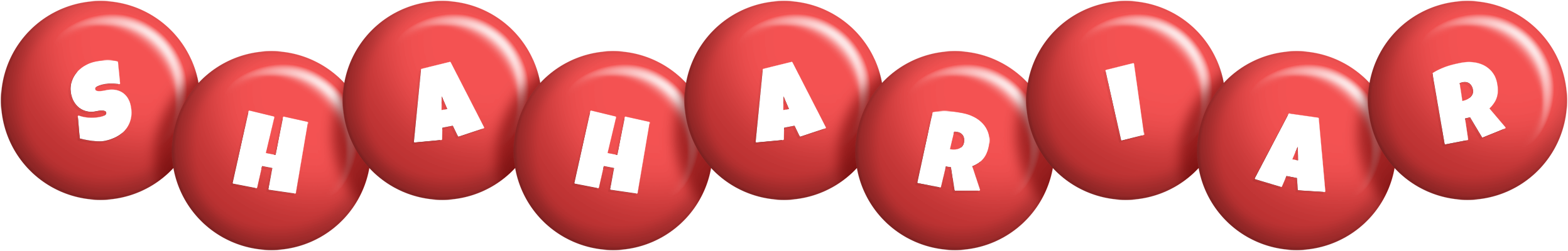 Shahariar candy-red logo