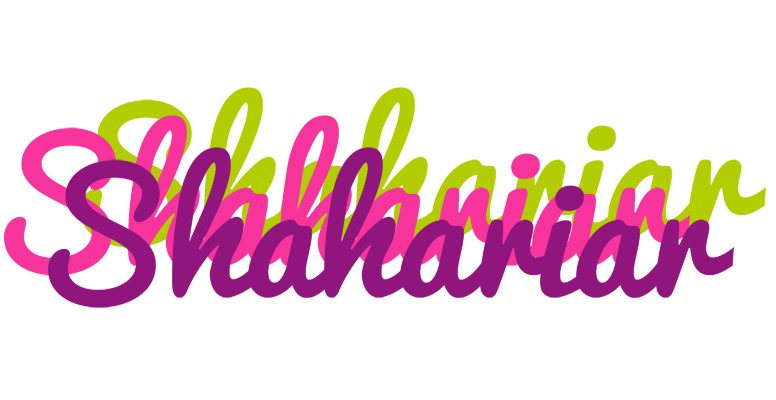 Shahariar flowers logo