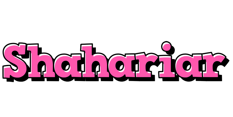 Shahariar girlish logo