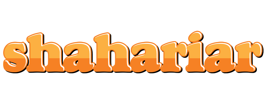 Shahariar orange logo