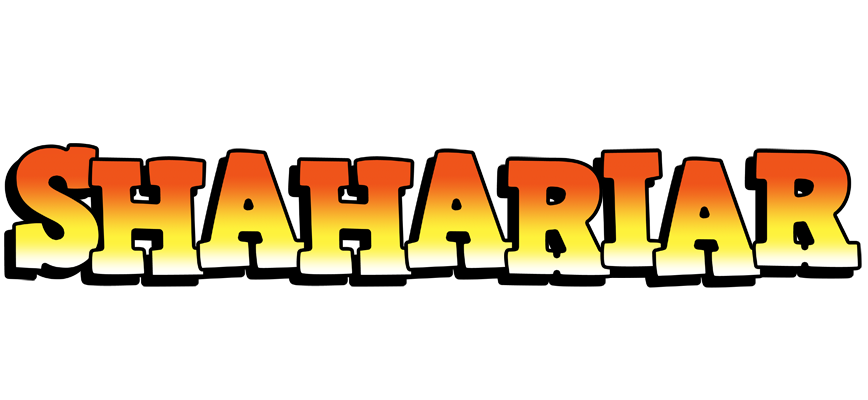 Shahariar sunset logo