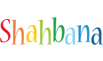 Shahbana birthday logo