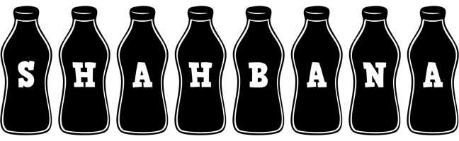 Shahbana bottle logo