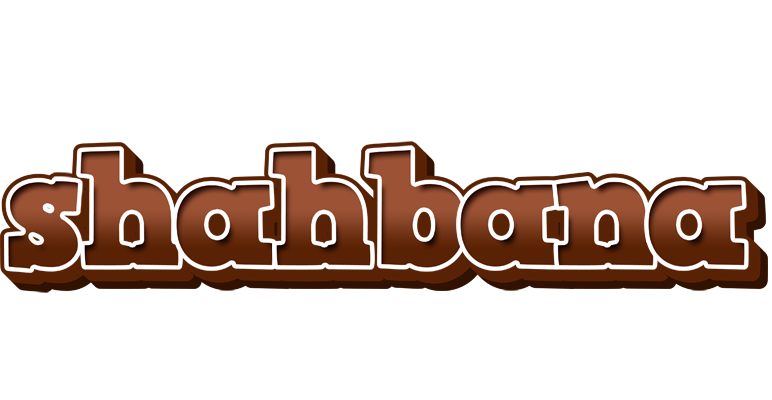 Shahbana brownie logo