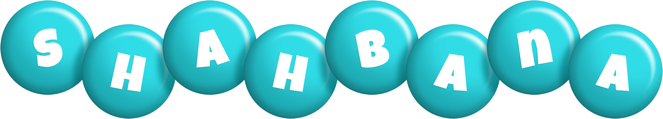 Shahbana candy-azur logo