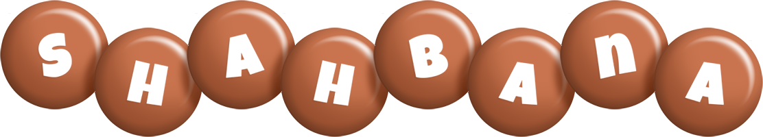 Shahbana candy-brown logo