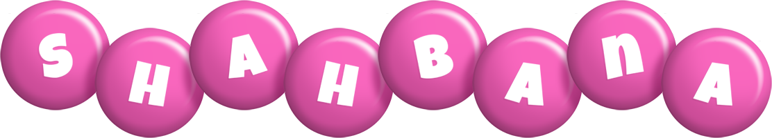 Shahbana candy-pink logo