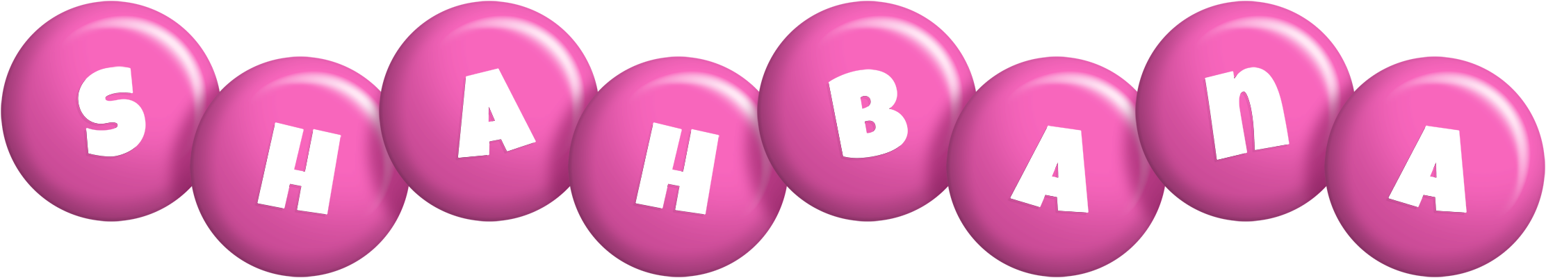 Shahbana candy-pink logo