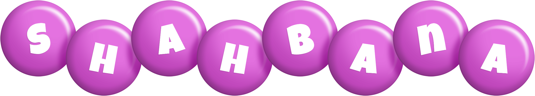 Shahbana candy-purple logo