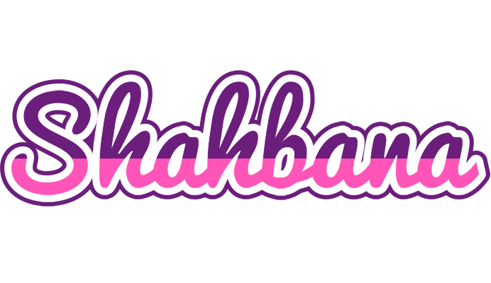 Shahbana cheerful logo