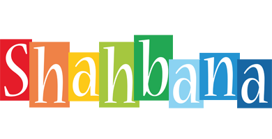 Shahbana colors logo