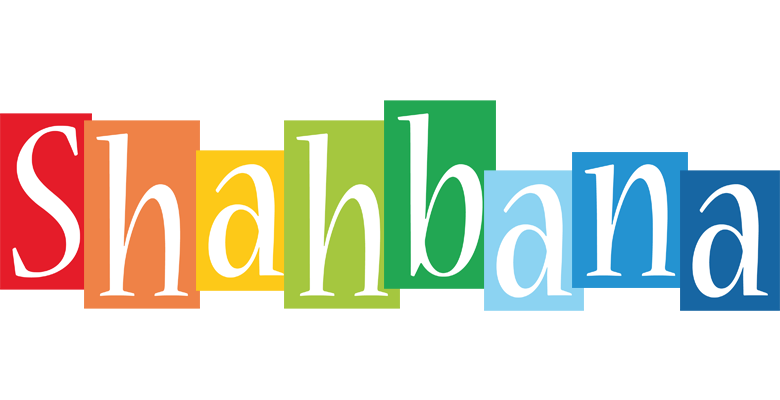 Shahbana colors logo