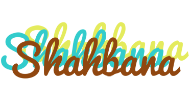 Shahbana cupcake logo