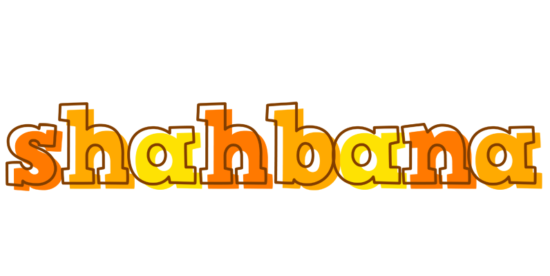 Shahbana desert logo