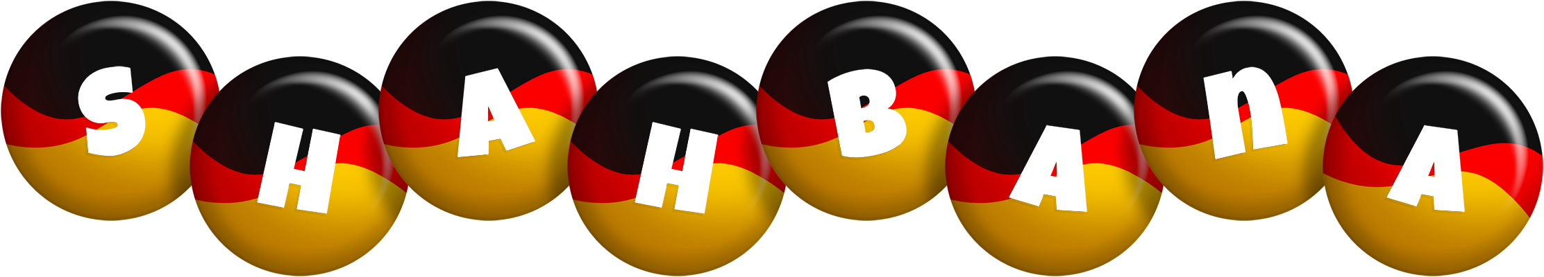 Shahbana german logo