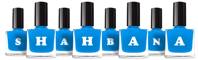 Shahbana glossy logo