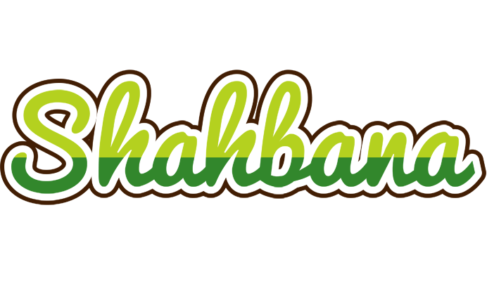 Shahbana golfing logo