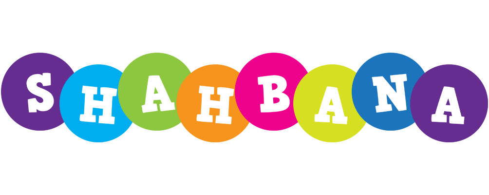 Shahbana happy logo