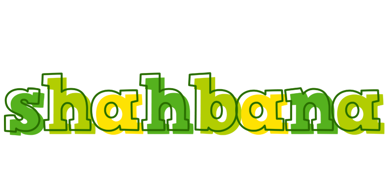 Shahbana juice logo