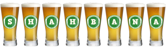 Shahbana lager logo