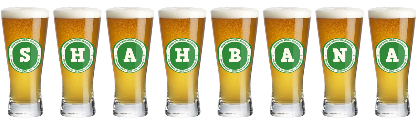 Shahbana lager logo