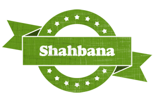 Shahbana natural logo