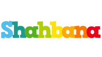 Shahbana rainbows logo