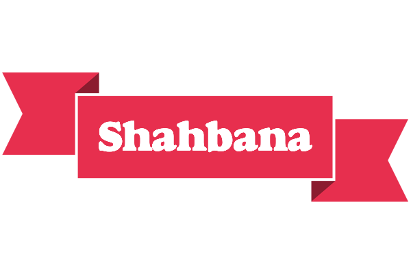 Shahbana sale logo