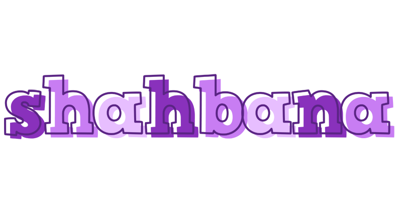 Shahbana sensual logo
