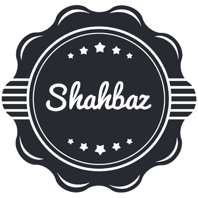 Shahbaz badge logo