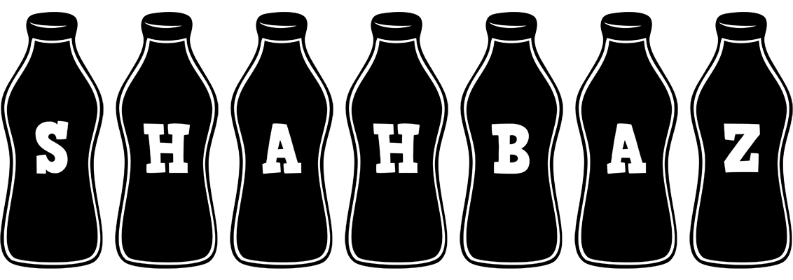 Shahbaz bottle logo