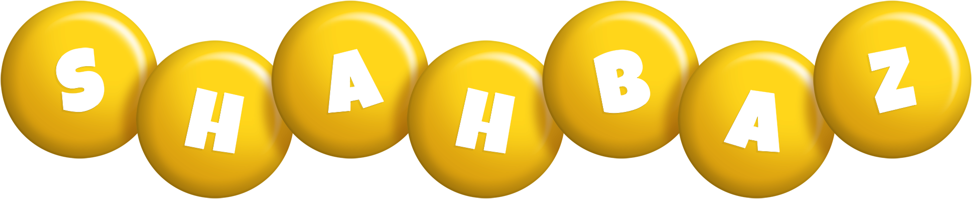 Shahbaz candy-yellow logo
