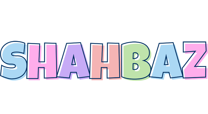 Shahbaz pastel logo