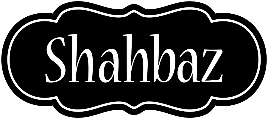 Shahbaz welcome logo