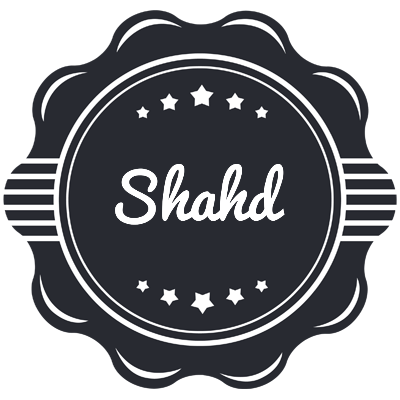 Shahd badge logo