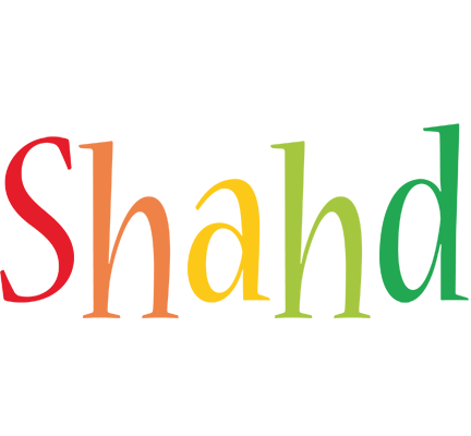 Shahd birthday logo