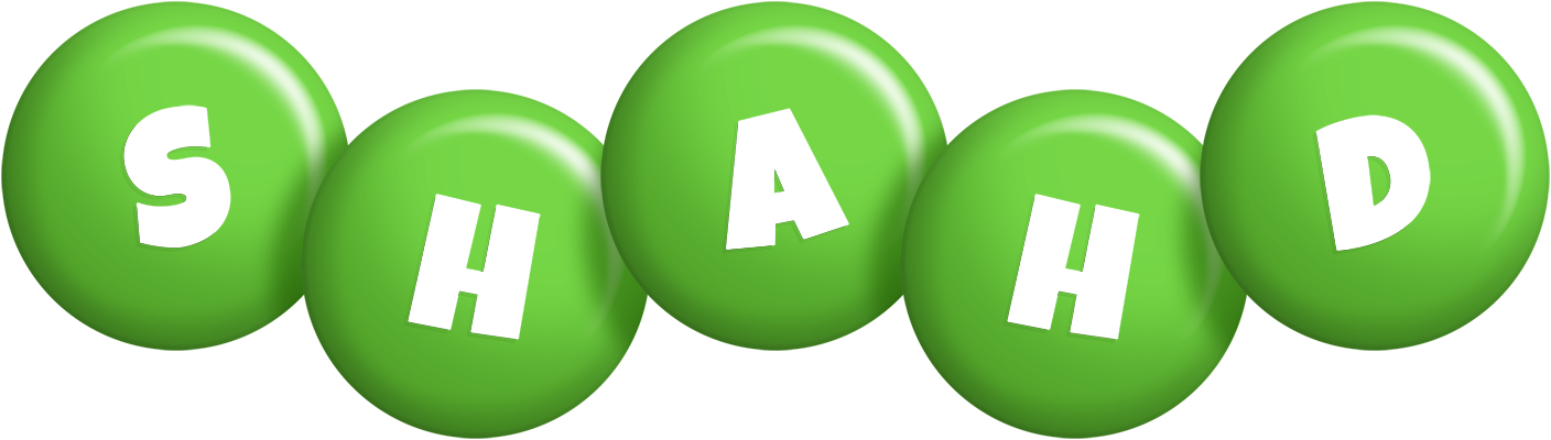 Shahd candy-green logo
