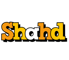 Shahd cartoon logo