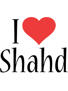 Shahd i-love logo